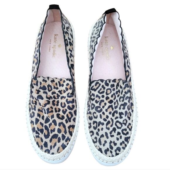 kate spade Shoes - Kate Spade Leopard Print Slip On Shoes